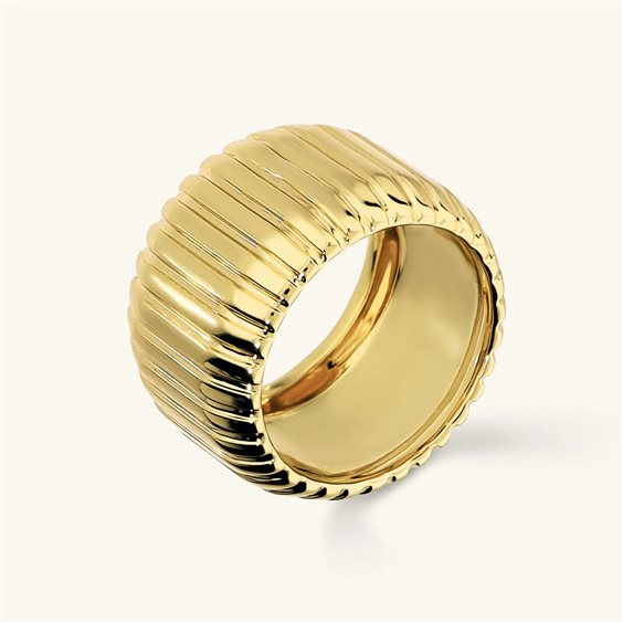 Anello Etrusca Donna in Lega metallica WSET00993.YG-18 - WSET00993.YG-18